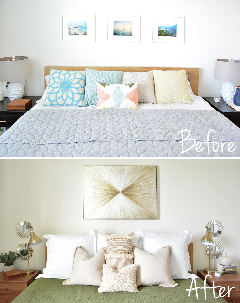 Before and After Straight