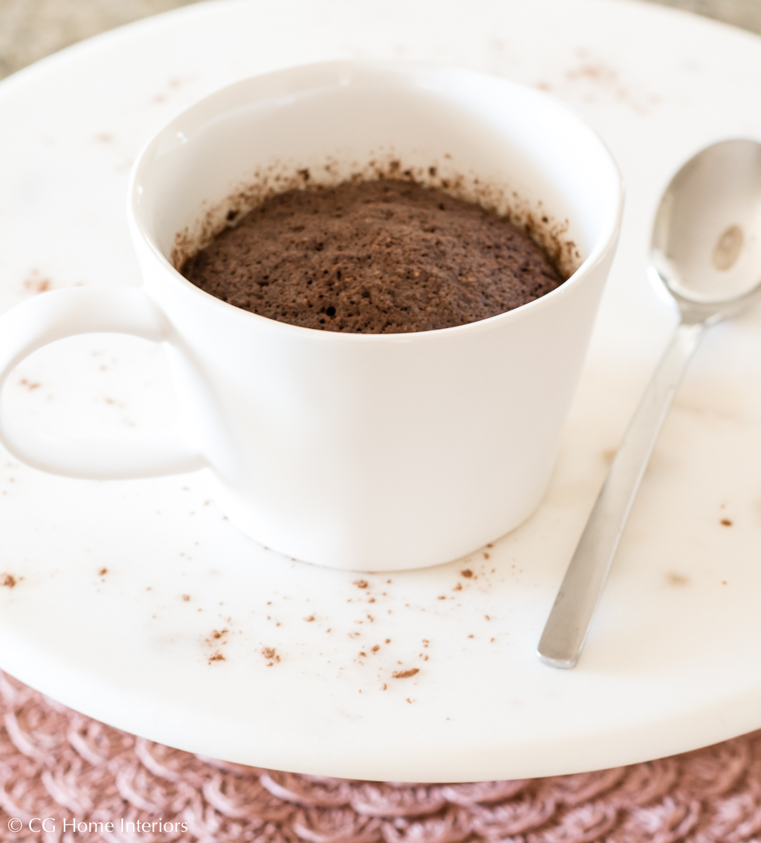 90-second Keto Thin Mint Mug Cake