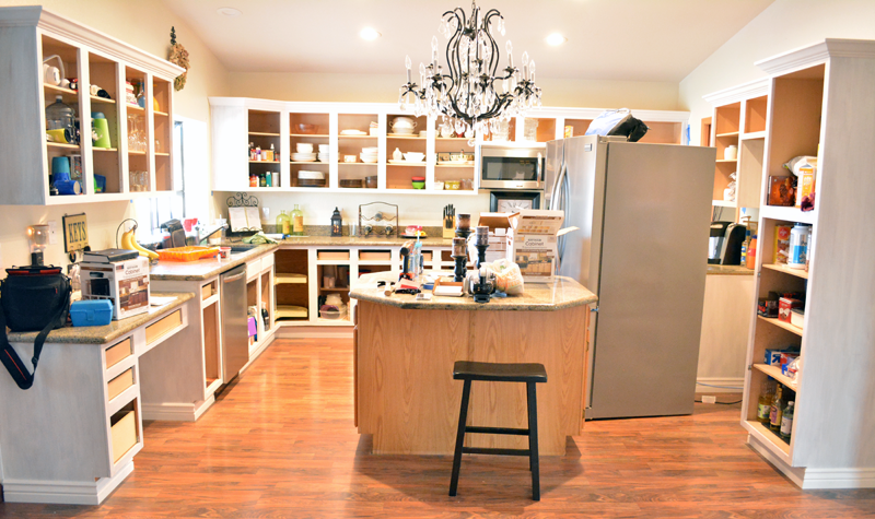 DIY Painted Kitchen Cabinets Process with No Sanding or Priming