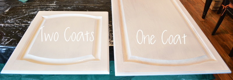 DIY Painted Kitchen Cabinets Process with No Sanding or Priming