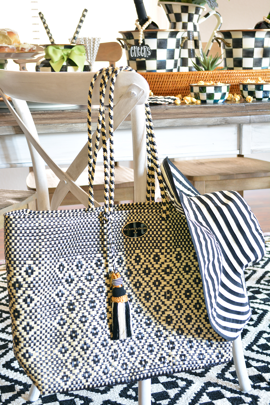 Make a Statement with your Summer Tablescape, MacKenzie-Childs