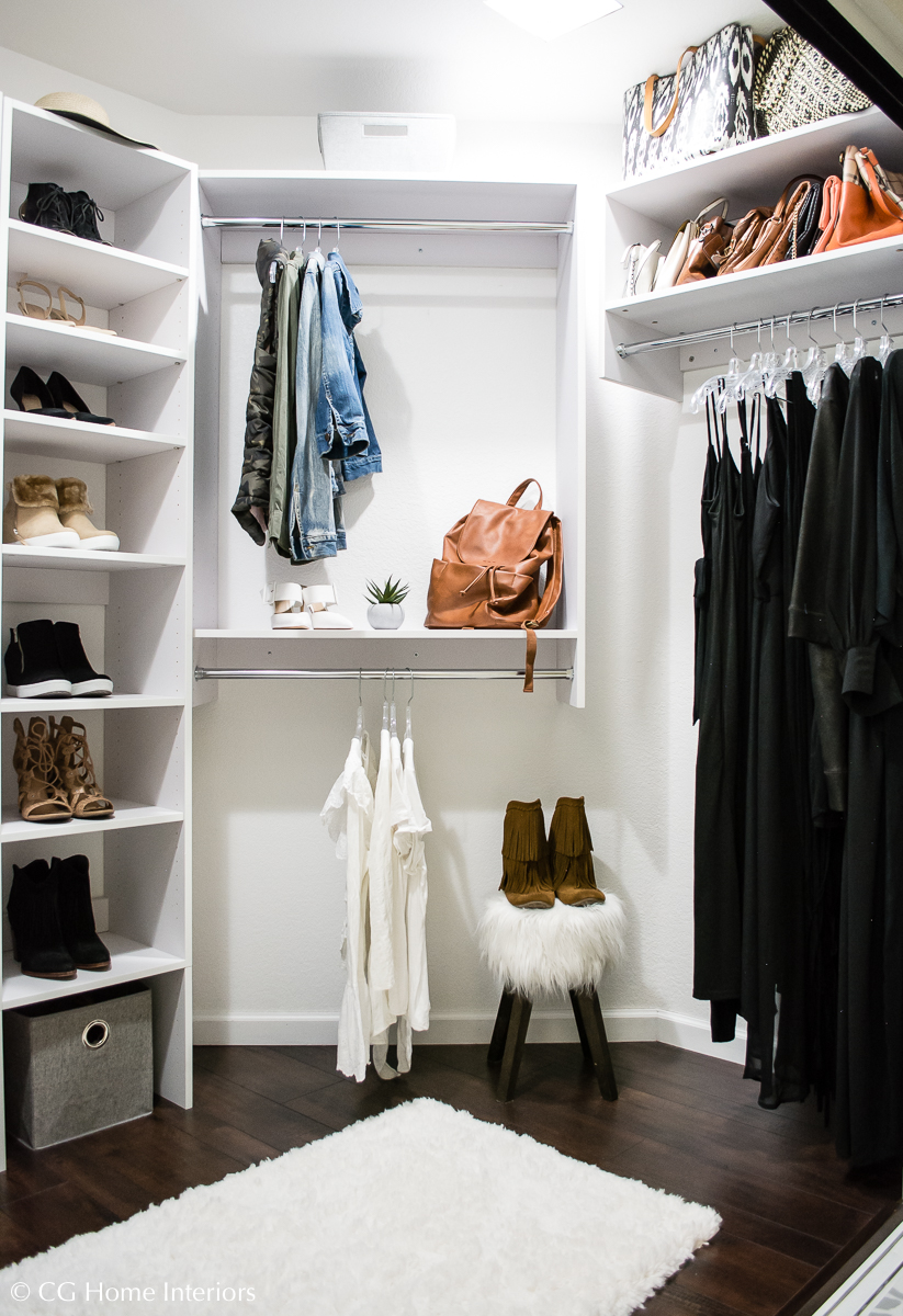 DIY Custom Closet with Modular Closets