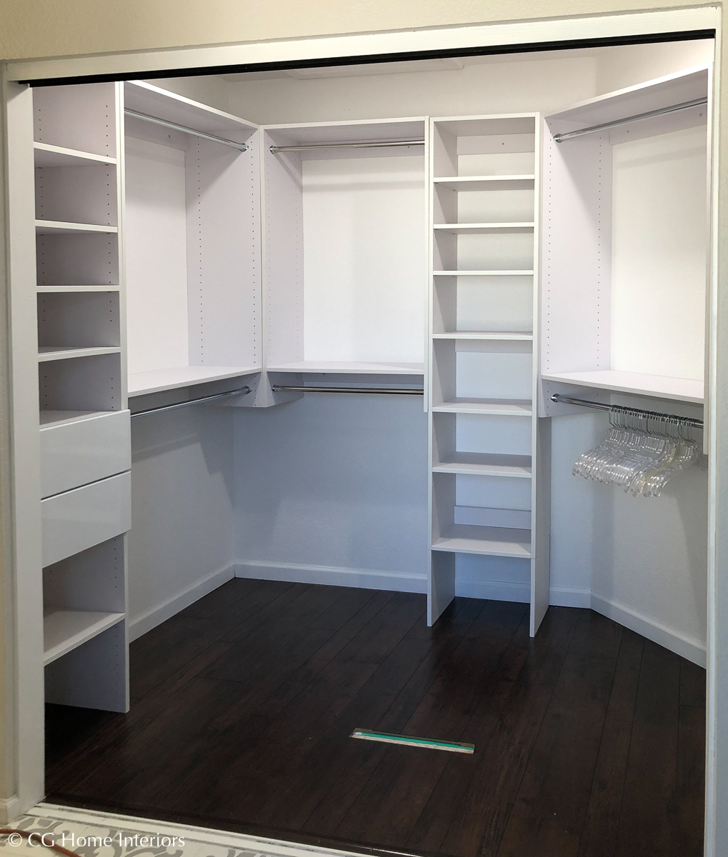 DIY Custom Closet with Modular Closets