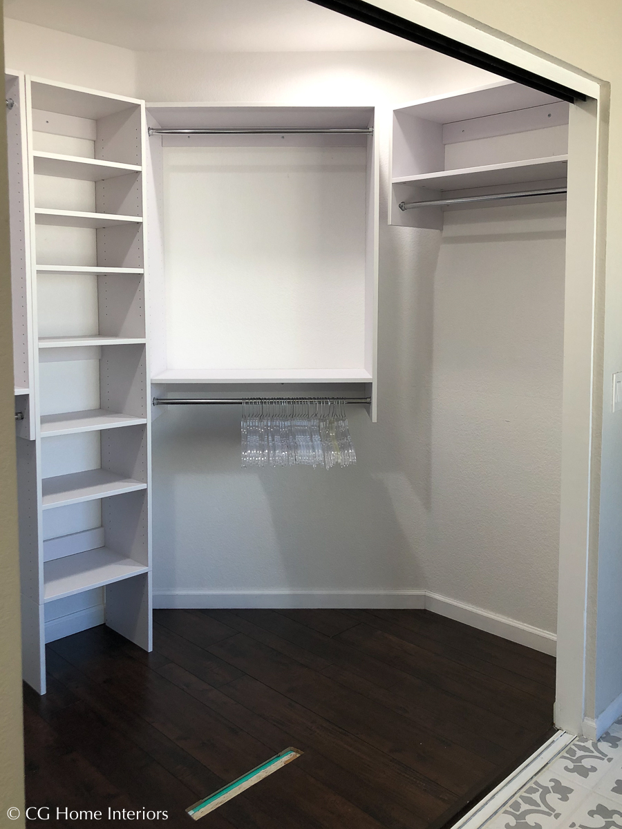 DIY Custom Closet with Modular Closets