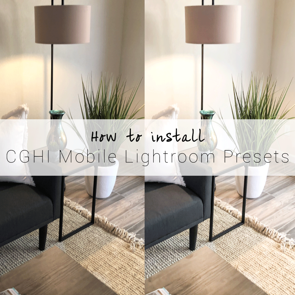 How To Install CGHI Mobile Lightroom Preset Bundles + FAQs