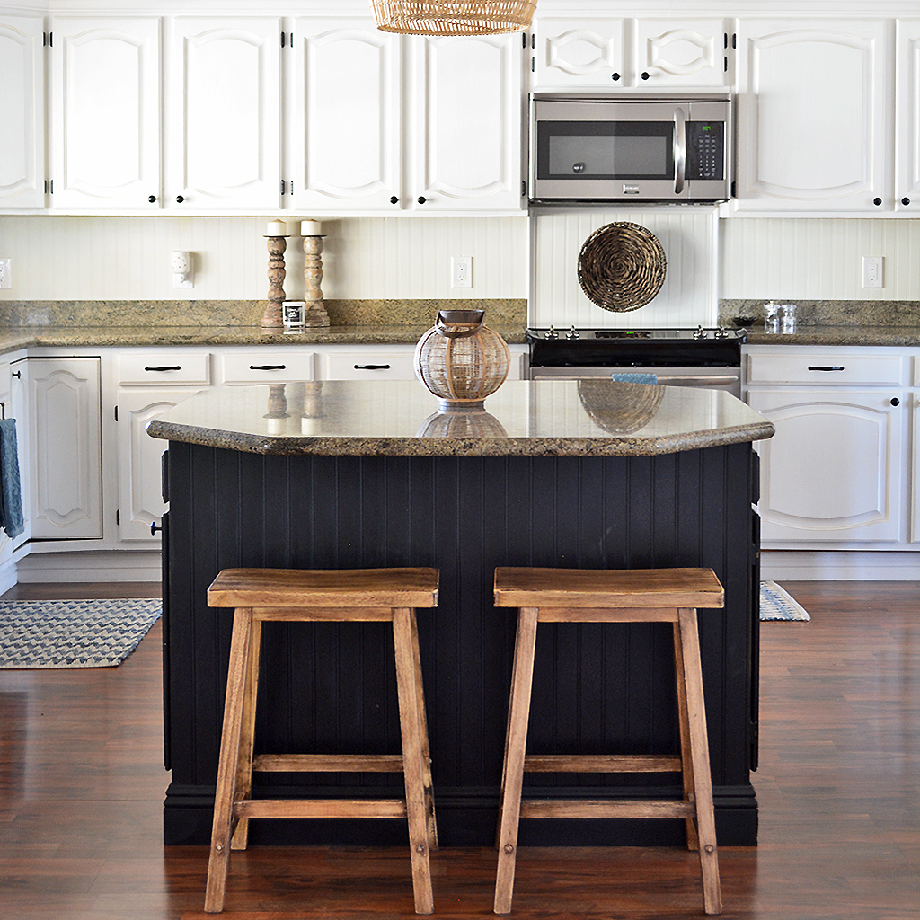 DIY Painted Kitchen Cabinets with NO SANDING or PRIMING!