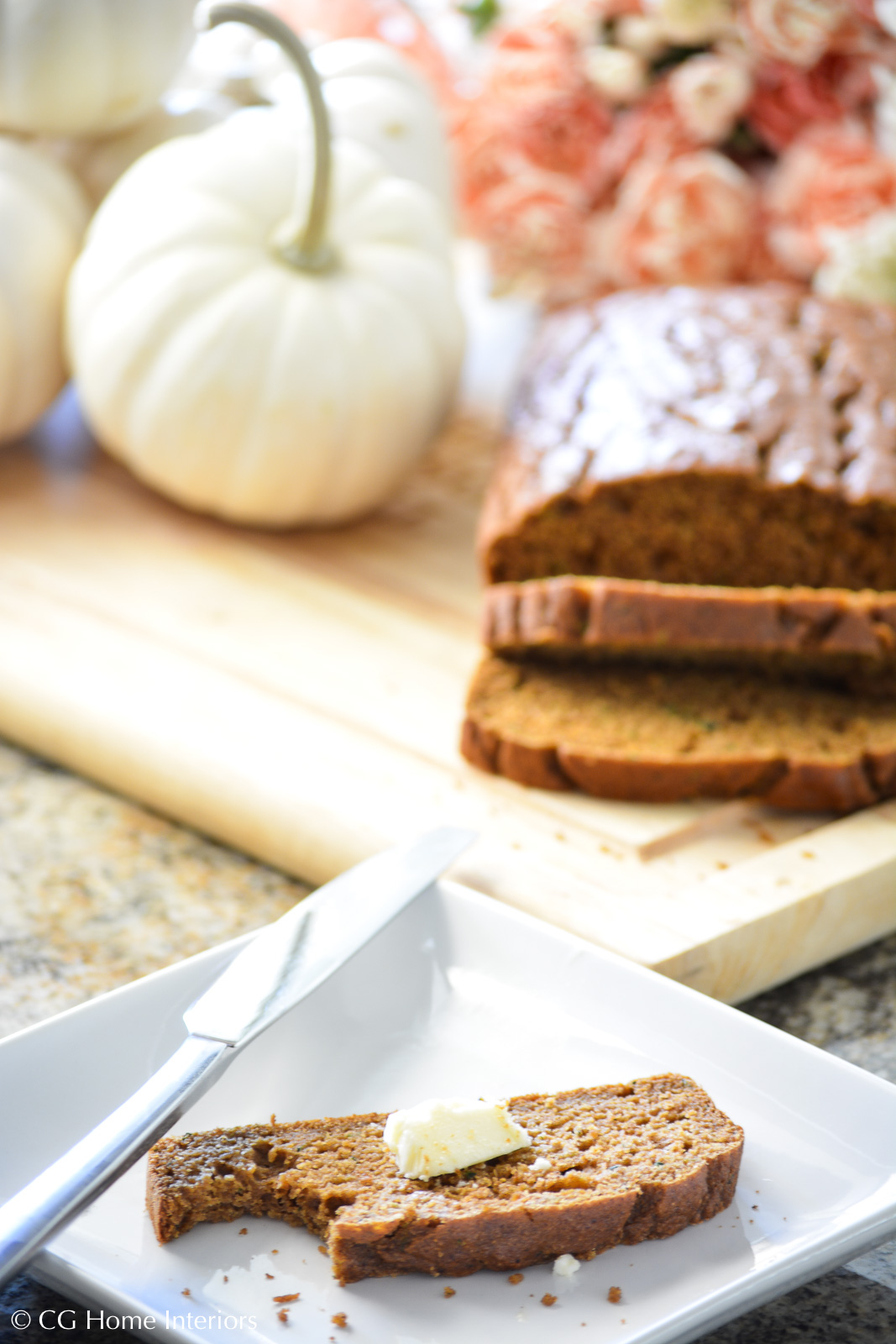 Healthy Pumpkin Zucchini Bread and Butter