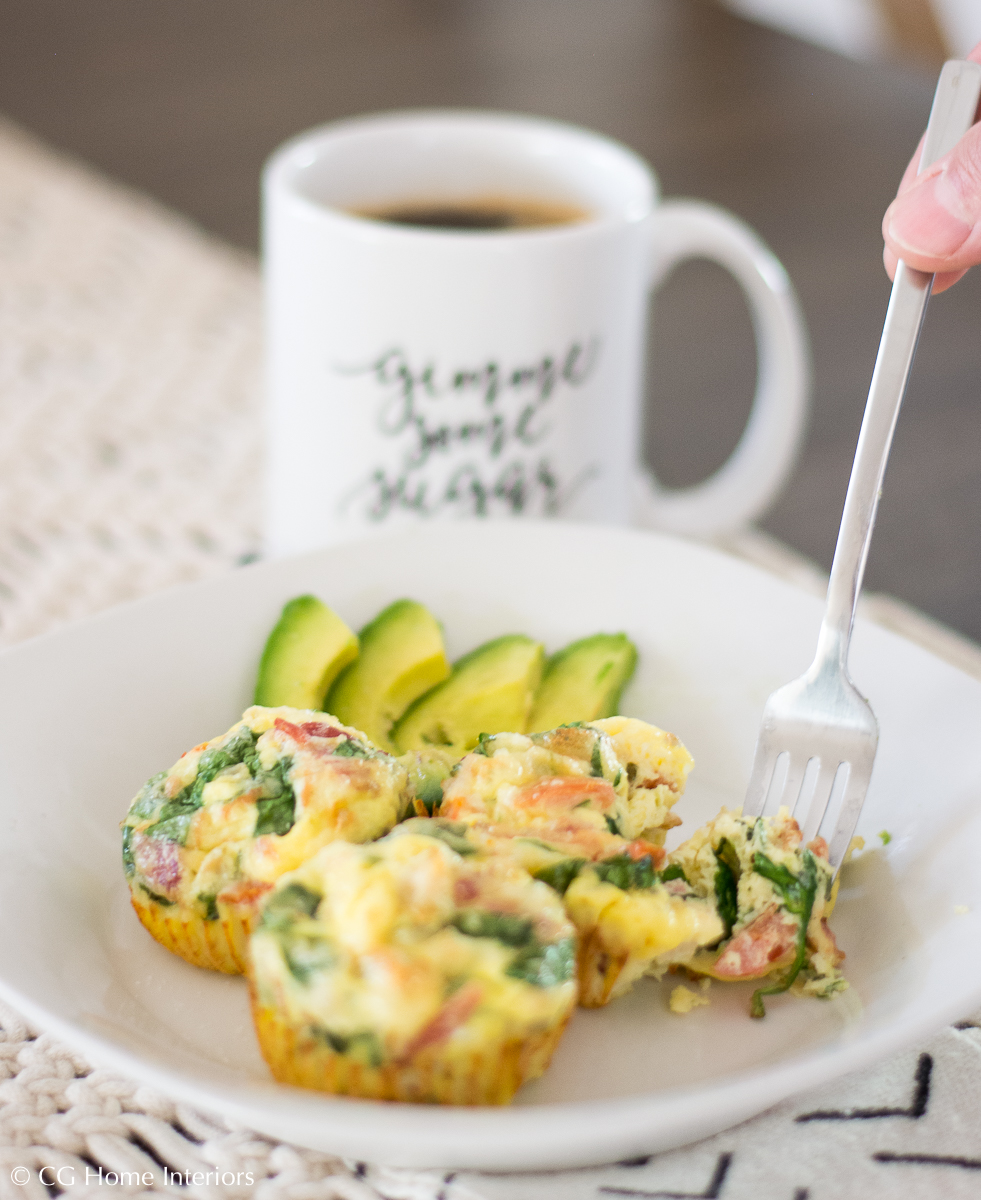 Keto Bacon, Egg + Cheese Cups | Low Carb