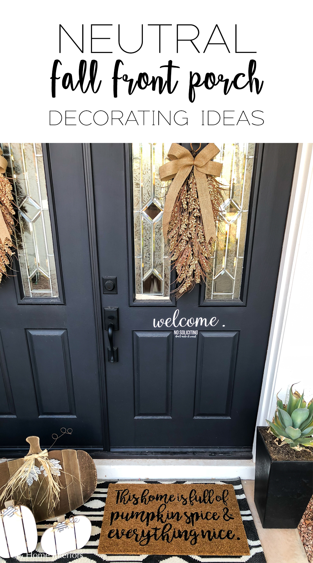The Best Neutral Front Porch Fall Décor | Kirkland’s